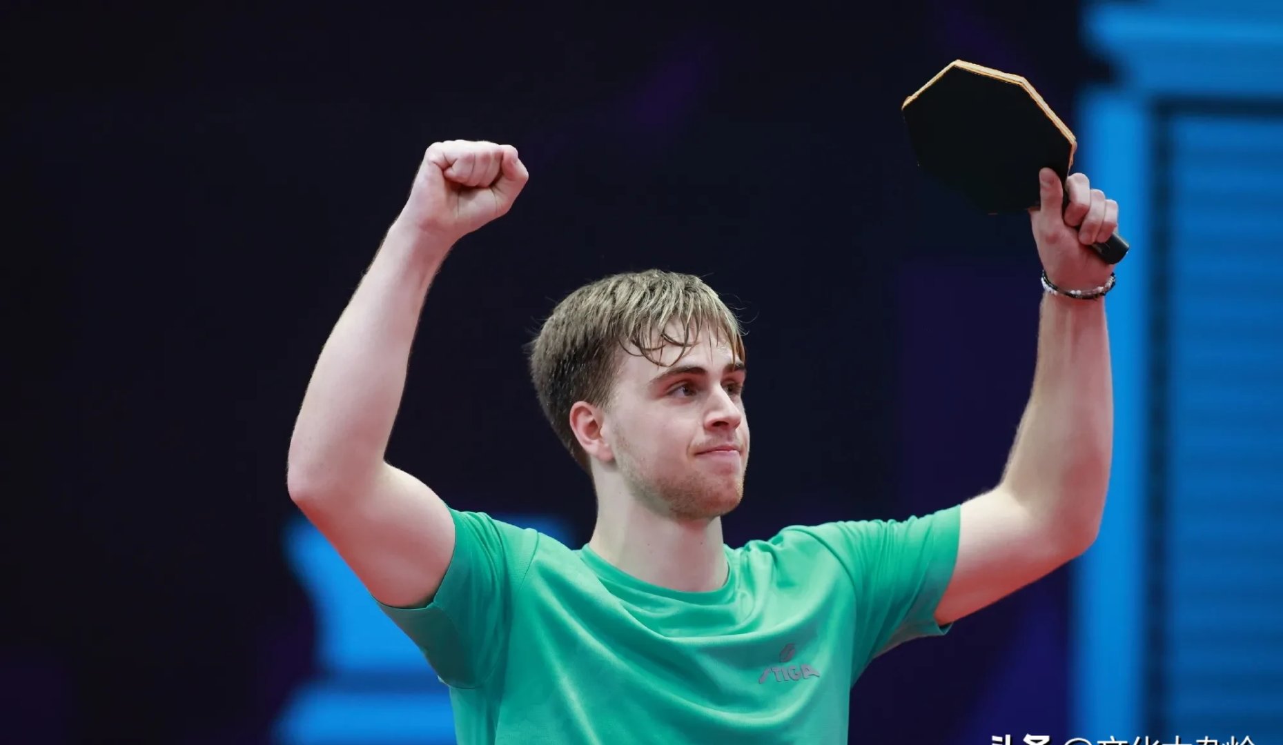 波兰乒乓球队鏖战日本乒乓球队，奥恰洛夫高光表现