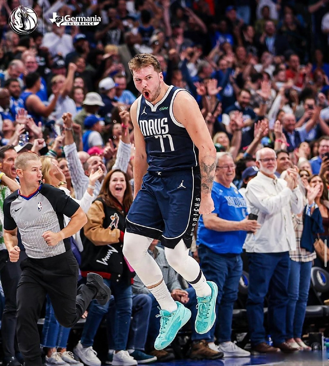 独行侠轻取新疆队，东契奇关键制胜